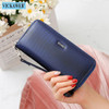 VICKAWEB Wristlet Wallet Purse Genuine Leather Wallet Female Long Zipper Women Wallets Card Holder Clutch Ladies Wallets AE38|ladies wallet|leather walletgenuine leather wallet