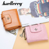 2019 Baellerry Fashion Women Wallets Top Quality Short Desigh Women Purse Card Holder Big Brand Female Wallet|Wallets|