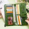 Long Wallet Women Genuine Leather Clutch Wallets Brand Design Hign Quality Fashion Card Holder Zipper Coin Purse With Phone Bags|Wallets|