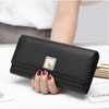 New Fashion Women Long Clutch Wallet Large Capacity Phone Wallets Leaves Female Purse Lady Purses Card Holder Carteras|Wallets|