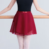 Girls Women Ballet Skirts Wrap Sheer Chiffon Tie Dance Skirts Adults Leotards Skirt Ballet Practice Dance Wear|Ballet|