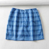 90s Vintage Plaid Mini Cara Skirt Women Streetwear Harajuku Fashion Girls High Waist Skirts Summer Split Korea Pant Skirt Femme|Skirts|