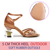 Hot 2020 New Jazz Salsa Ballroom Square Standard Latin Dance Shoes for Women Dancing Teachers Stylish High Heel Satin Sandals|Dance shoes|