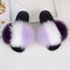 Fur Fox Fur Sandals Fur Slides Fur Shoes Women Fur Shoes Women Women Shoes Furry Slippers Women Flip Flops Women|Slippers|