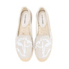 Women's Classic Cap Toe Slip on Platform Simple Espadrilles Embroidered Loafers|Women's Pumps|