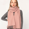 Winter 100% Pure Wool Scarf Warm Women Bufanda Wool Shawls Wraps for Ladies Pashmina Foulard Femme Echarpe Grey Cashmere Scarves|brand bandana|shawls and wrapswomen scarf shawl