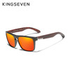 KINGSEVEN TR90 Frame Mirror Lens Sunglasses Polarized Men‘s Glasses Outdoor Sports Male Eyewear Original Accessories|Men's Sunglasses|