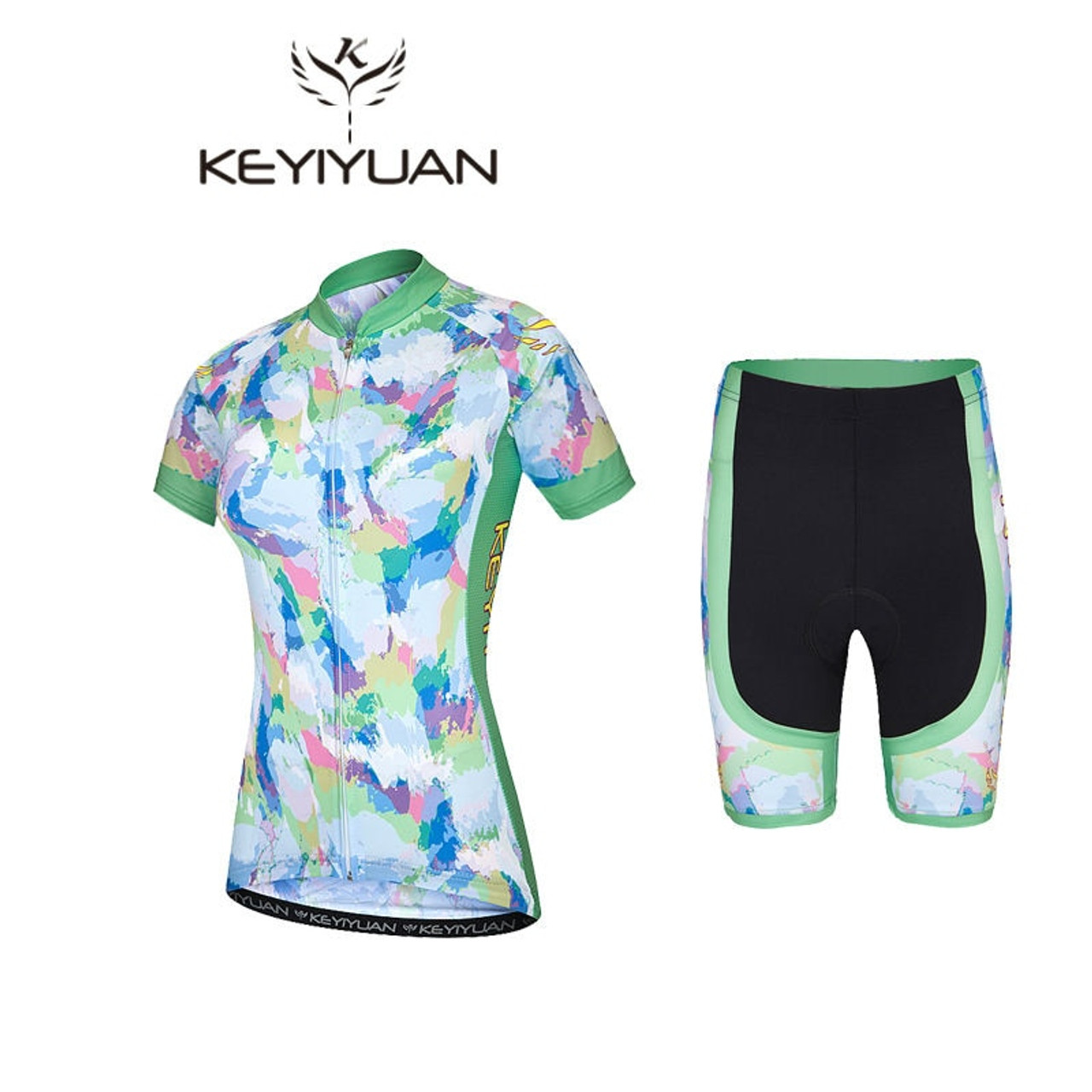 cycling jersey shorts set