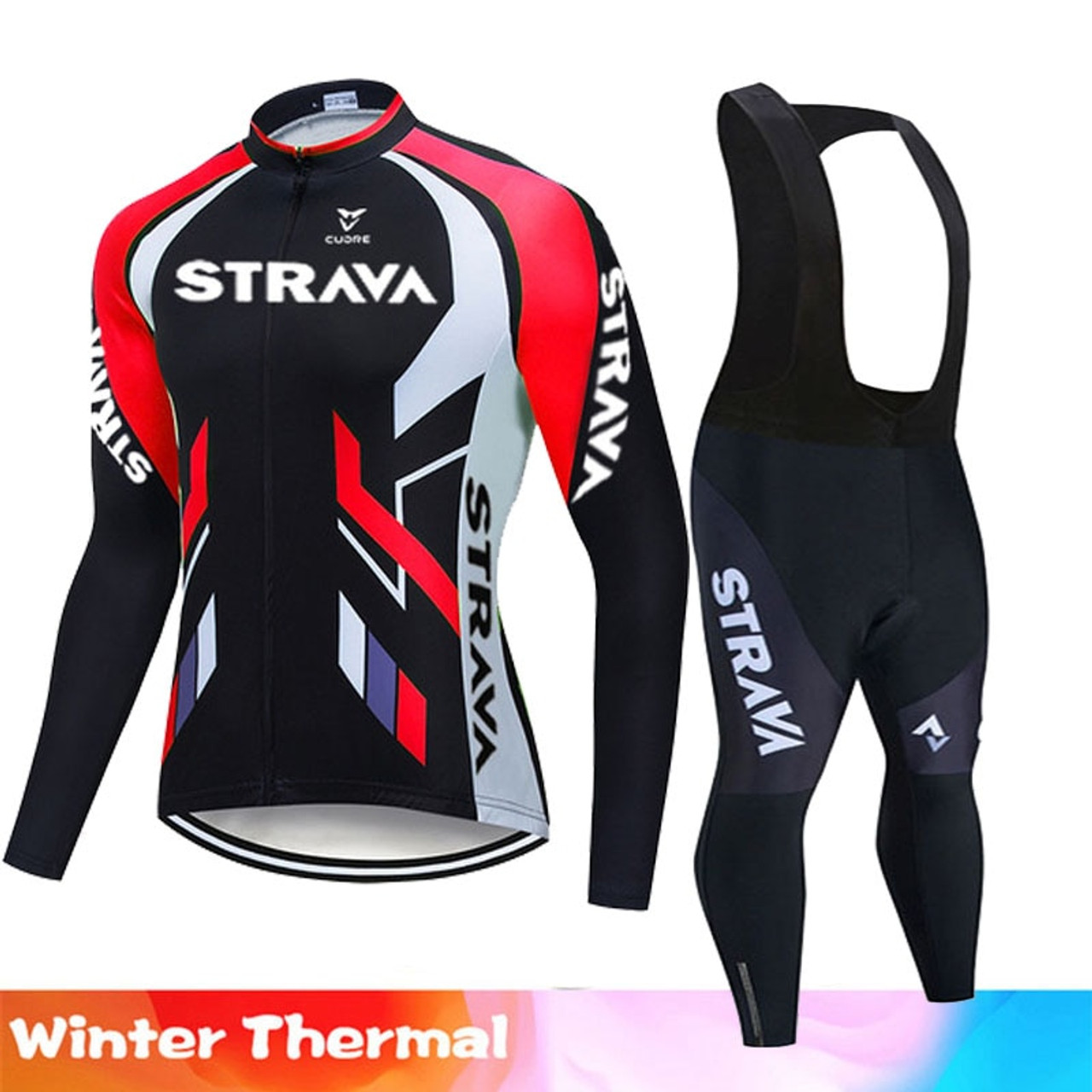 winter thermal fleece cycling