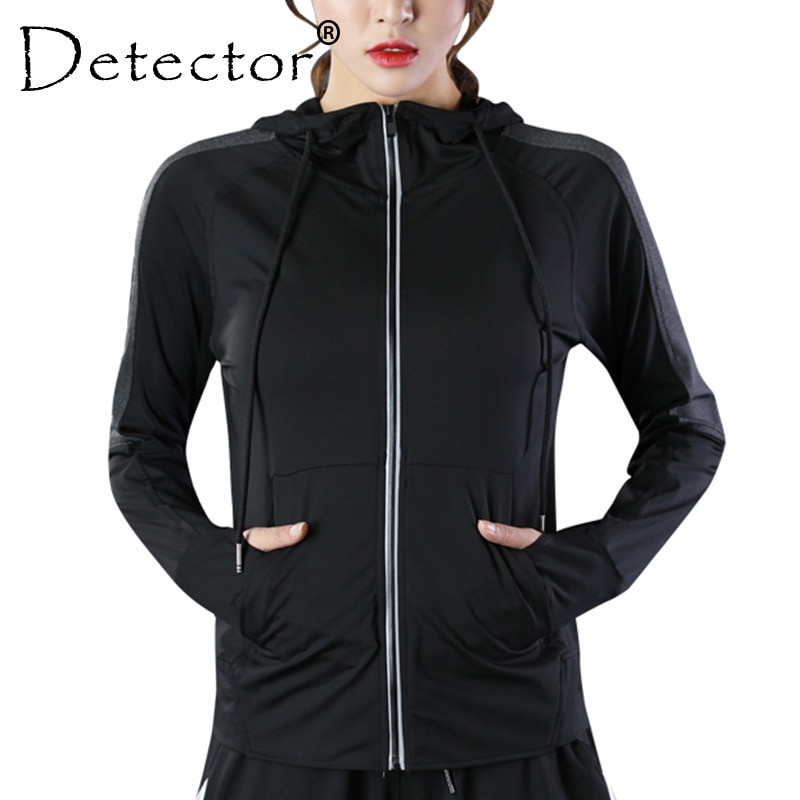 womens running hoody