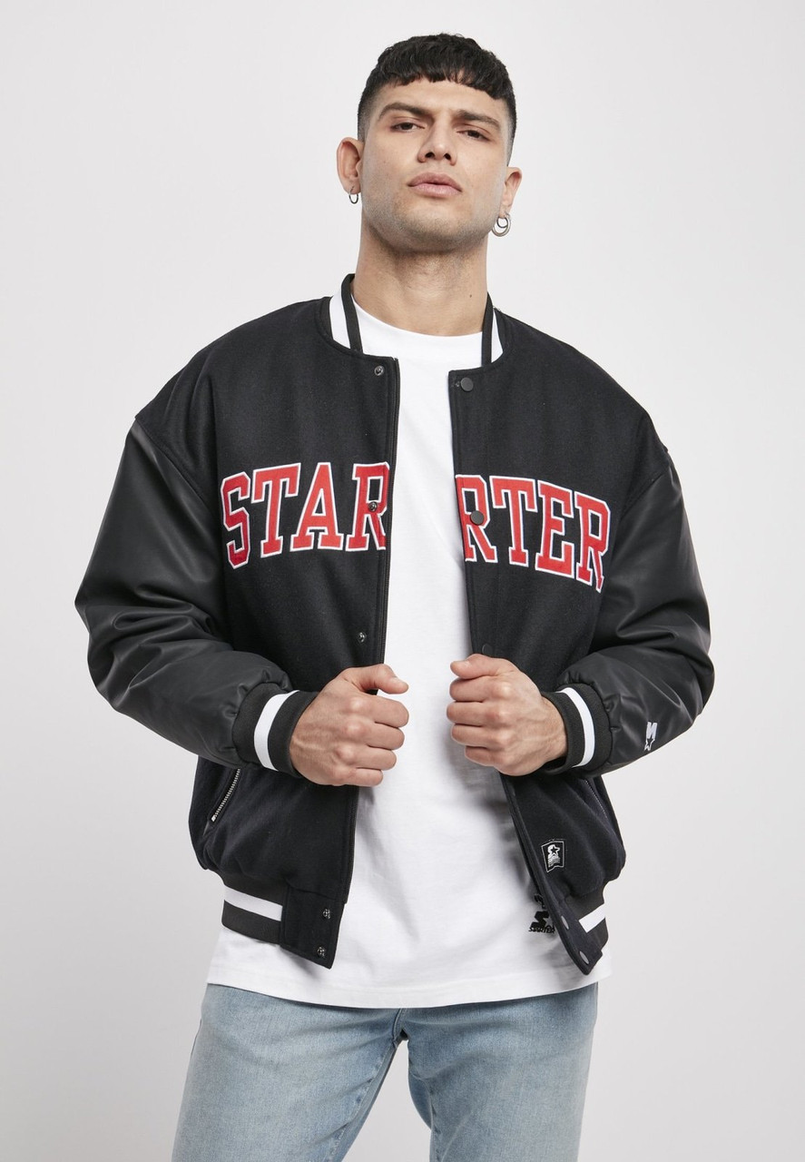 old school college jacket