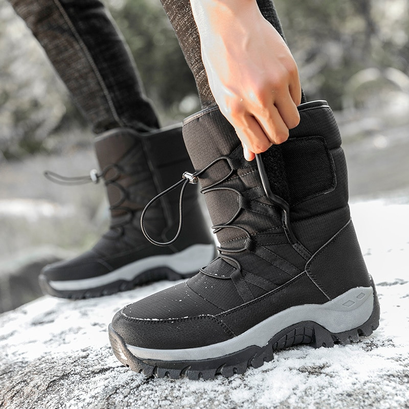 non slippery winter boots