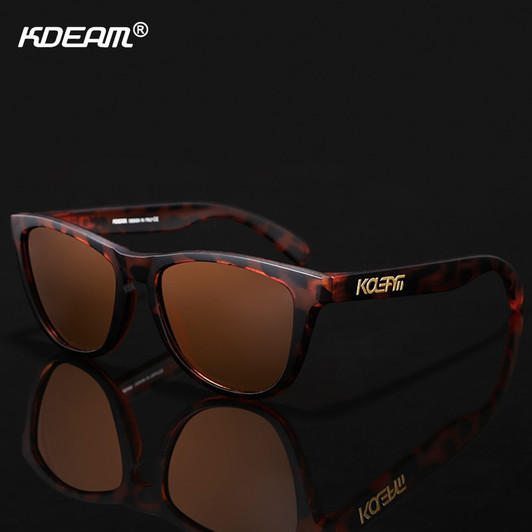 KDEAM Trend setting TR90 Men Sunglasses Polarized Wide range Colors Sun Glasses Sport Luxury Unisex Frame With Collection Box|Men's Sunglasses|