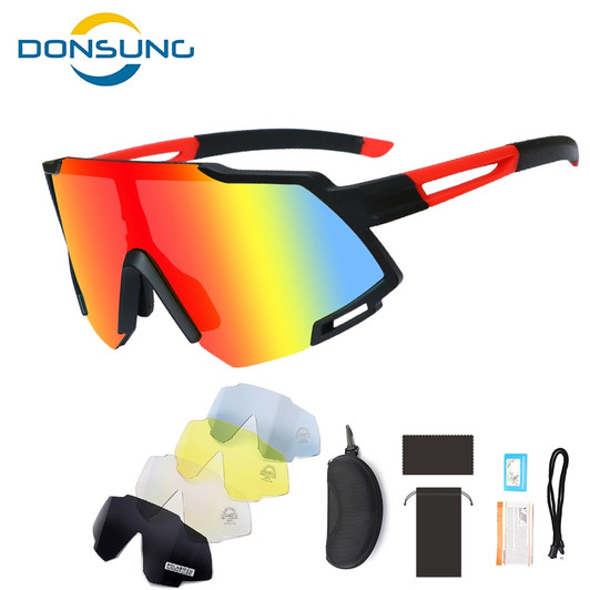 DONGSUNG Cycling Glasses Sport Glasses Men Running Sunglasses MTB Road Cycling Eyewear Photochromic Bicycle Protection Goggles|Cycling Eyewear|