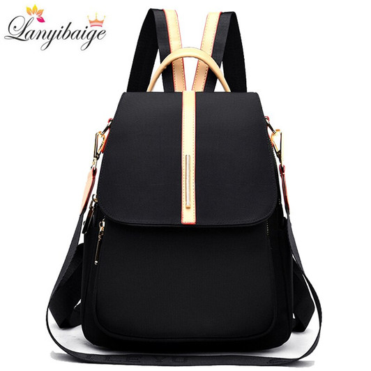 High Quality Waterproof Women Backpack Oxford Cloth Shoulder Bags for Women 2021 New Light School Bags for Girls Rucksack Sac| |