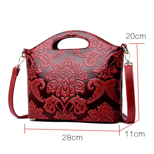 Classic Ladies Handbag High Quality Leather Crossbody Bag for Women 2021 Luxurious Brand Women Shoulder Messenger Bag Tote Bag|Shoulder Bags|