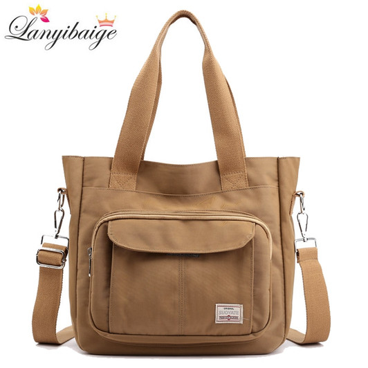 Fashion Canvas Women Bag Large Capacity Women Handbags Brand Designer Female Tote Bag Casual Shoulder Messenger Bags for Women|Shoulder Bags|