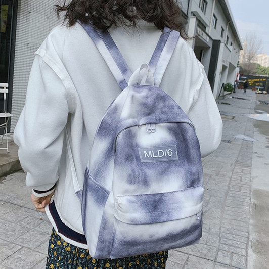 New Fashion Canvas Women Backpacks Female Cotton Canvas Shoulder School Bags for Teenage Girls Sac A Dos Travel Backpack Mochila| |