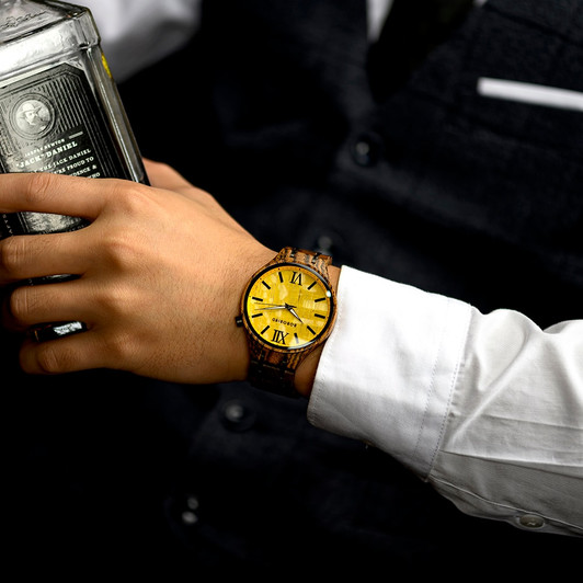 Relogio Masculino BOBO BIRD New Wood Couple Watches New Luxury Brand WristWatch Male Clock in Wooden box Valentine's Day Gift|Quartz Watches|