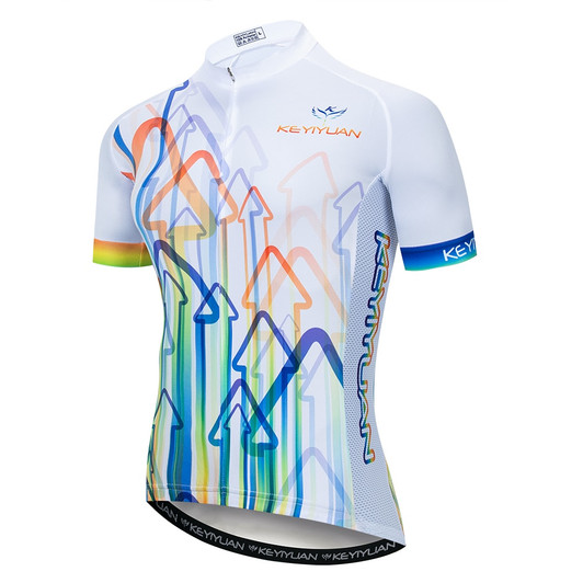 Keyiyuan Cycling Jersey 2019 Men MTB Bicycle Clothing Racing Sport Cycling Clothing Summer Breathable Bike Jersey Cycle Shirts|Cycling Jerseys|