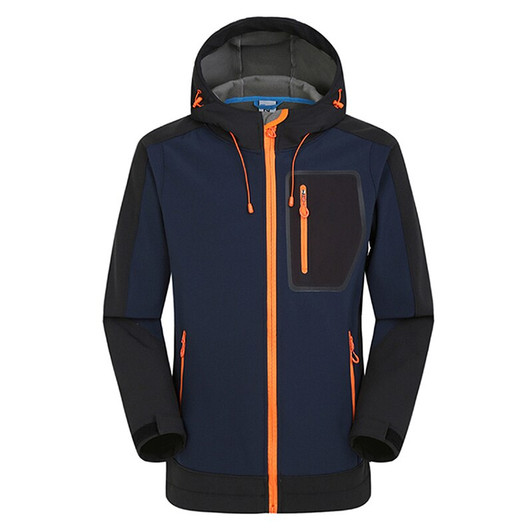 Detector Waterproof Softshell Jacket Men Hiking Tactical Windproof Outdoor Jacket Climbing Raincoat Trekking Fleece Windbreaker|Hiking Jackets|