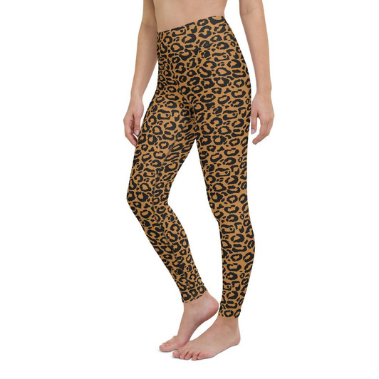 Leopard High Waist Yoga Leggings-DELETED-1608574145