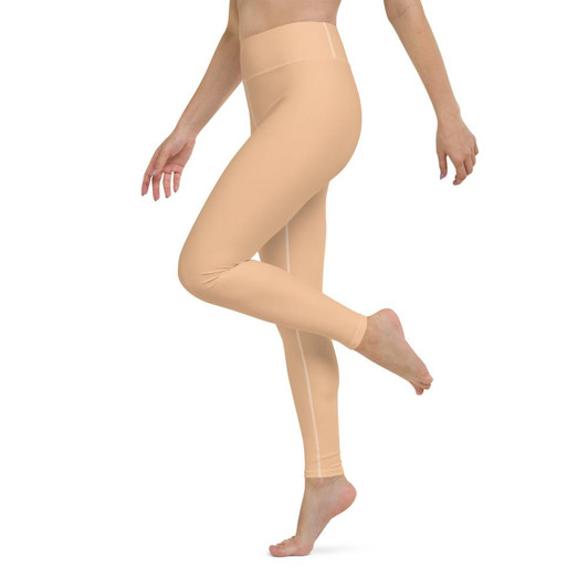 Nude High Waist Yoga Leggings-DELETED-1608574158