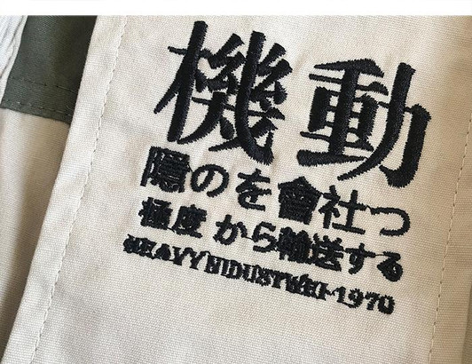 Patchwork Pockets Cargo Pants Men Harajuku Hip Hop Sweatpant Male