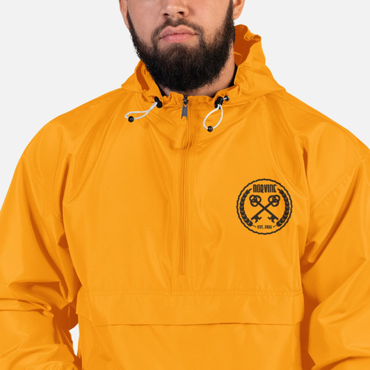 Norvine X Champion Packable Jacket - Gold-DELETED-1609087776