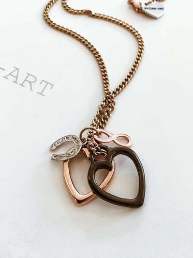 Gold Heart Necklace-DELETED-1613487641