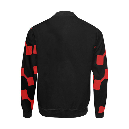Men's Sleeves Print Wakerlook Bomber Jacket-DELETED-1613783269