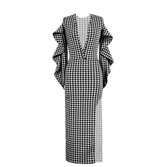 Houndstooth Dress-DELETED-1611626715