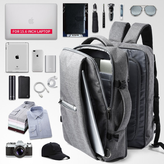 Business Travel Double Compartment Backpacks