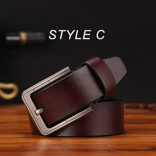 [DWTS]men's belt leather belt men male genuine leather strap luxury pin buckle fancy vintage jeans cintos masculinos|cinto masculino|leather belt menmen belt leather