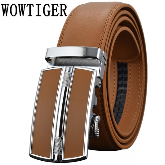 Men's Belts Luxury Automatic Buckle Genune Leather Strap Black Brown for Mens Belt Designers Brand High Quality|mens belts luxury automatic|men belt brand luxurymens belts luxury
