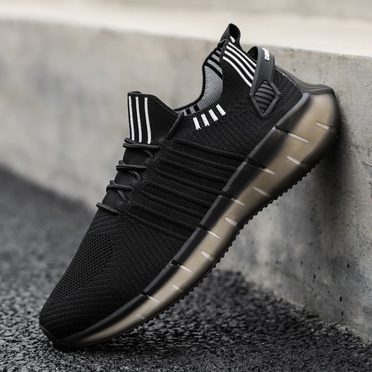 Sock shoes summer Sneakers men Fashion shoes for men New Men's Casual Shoes Breathable Lace Up Men Mesh Shoes Casual No slip|Men's Casual Shoes|