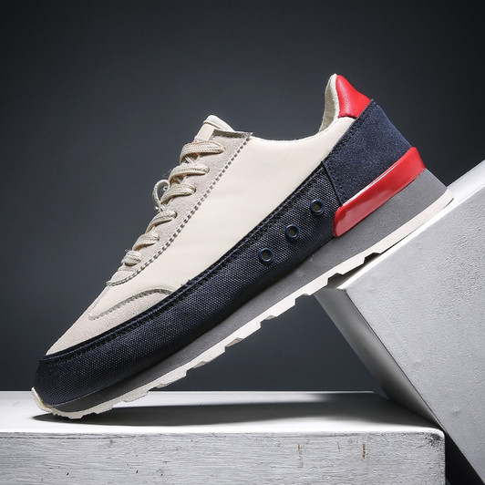 Men's shoes, fashion canvas, men's casual shoes, summer lightweight and breathable walking shoes, flat tennis sneakers|Men's Casual Shoes|