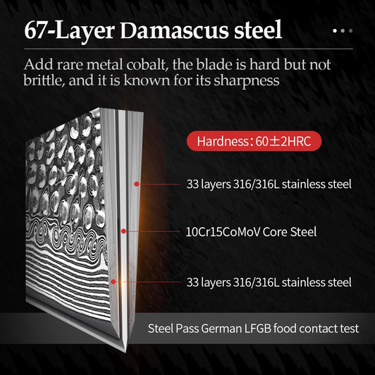 Chef Knife 67 Layers