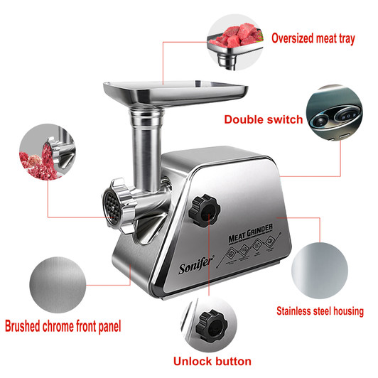Electric Meat Grinders Stainless Steel Electric Meat Grinders Stainless Steel