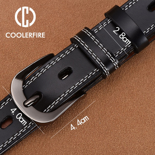 Women Genuine Leather Belt For Female Strap Casual All match Ladies Adjustable Belts Designer High Quality Brand|Women's Belts|