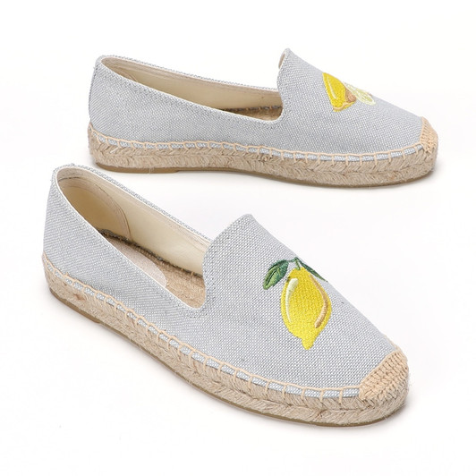 2020 New Zapatillas Mujer Casual Sapatos Tienda Soludos Shoes Flats Size Grey Sandals Platform Espadrilles For Flat Closed Toe |Women's Flats|