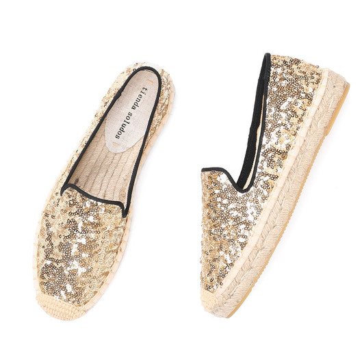 Tienda Soludos Espadrilles Fashion Womens Flats 2019 New Rushed Zapatillas Mujer Ballerina Slip On Lady Female Driving Footwear|Women's Flats|