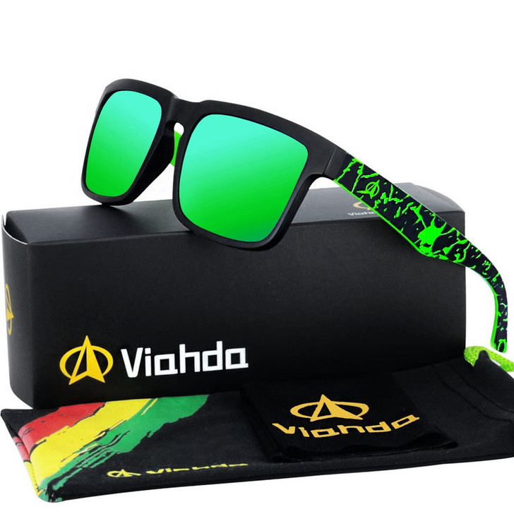 VIAHDA 2021 new and coole Polarized Ssunglasses Classic Men Shades Brand Designer Sun glasses Eyewear Male UV400|brand sun glasses|designer sun glassessun glasses