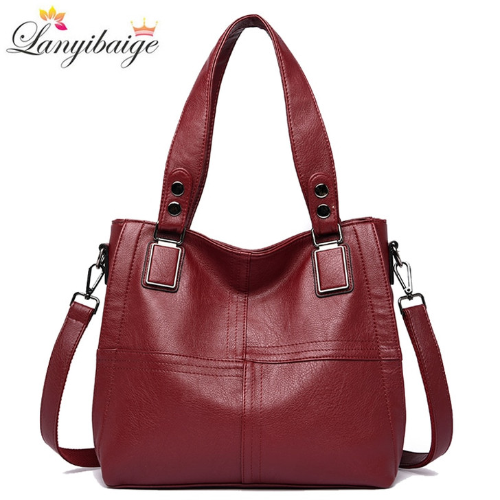 Luxury Brand Women Handbag High Quality Leather Crossbody Bags for Women 2020 New Casual Ladies Shoulder Bag Designer Tote Bag| |