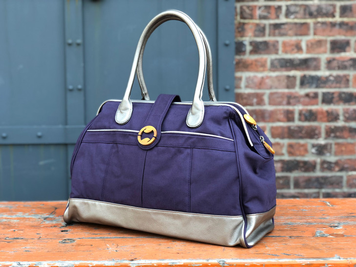 Cassia Weekender & Travel Bag - Indigo Purple