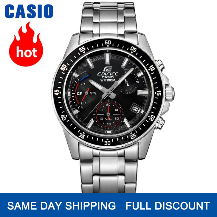 Casio watch Edifice watch men top luxury set quartz 100m Waterproof Chronograph men watch Sport military Watch relogio masculino|Quartz Watches|