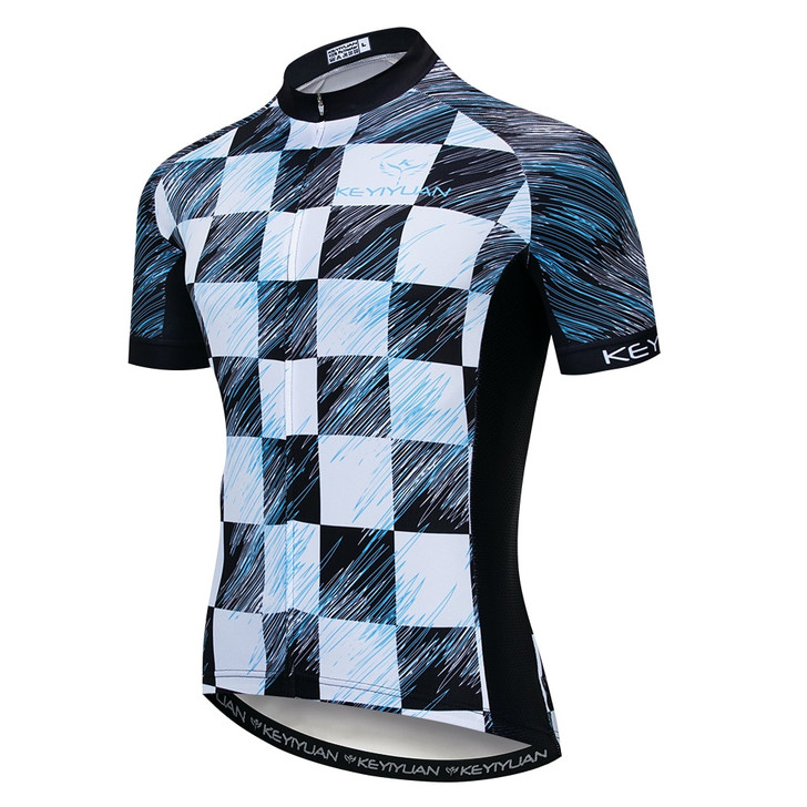 KEYIYUAN Men Cycling Jersey Comfortable Bike/Bicycle Outdoor Shirts Top Highly Breatbable|Cycling Jerseys|