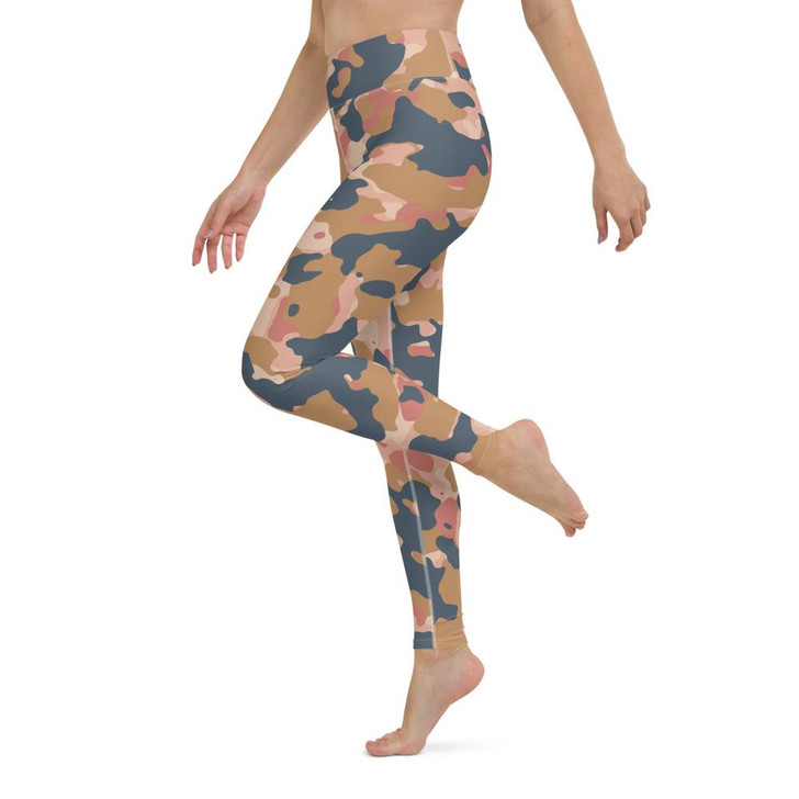 Abstract Camo High Waist Yoga Leggings-DELETED-1608574133