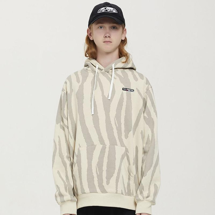 Men Streetwear Hip Hop Hoodie Sweatshirt Harajuku Striped Camouflage