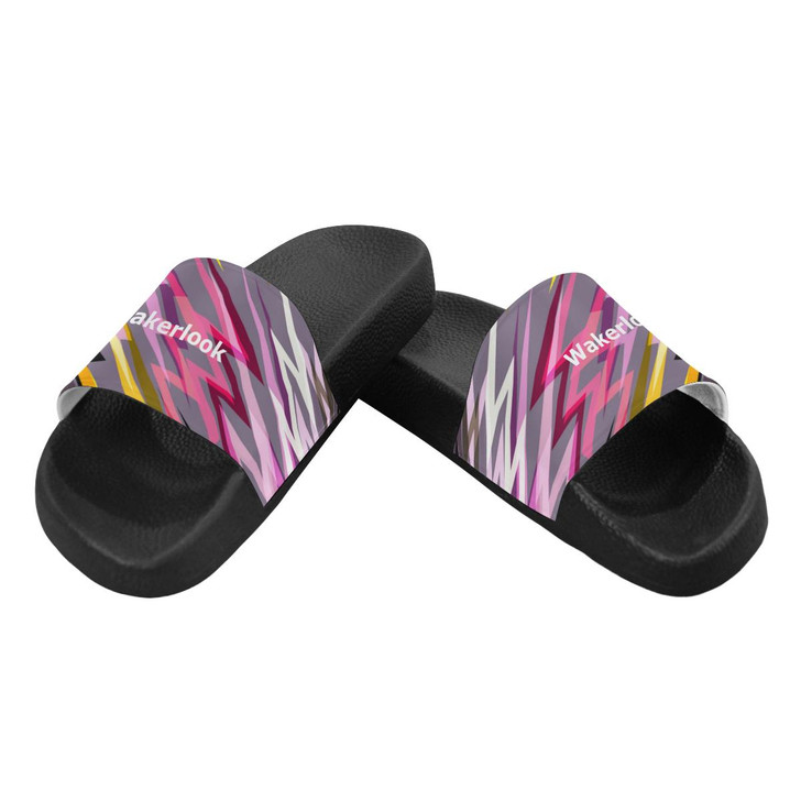 Colorful Geometric Women's Slide Sandals-DELETED-1613783208
